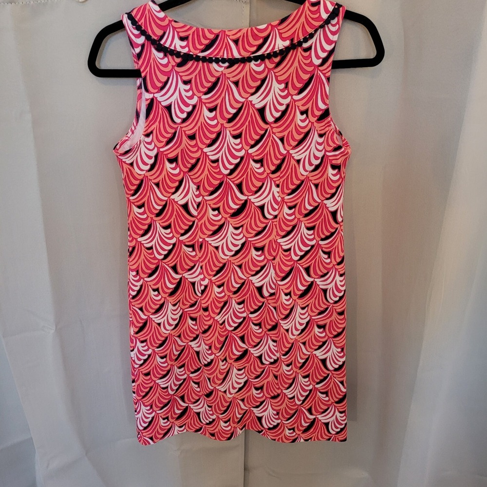 Talbots Beachy Dress XS Petite Pink Jersey Knit Sheath Cotton Coastal 16546 - Picture 2 of 10